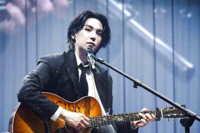 BTS: CCTV Video Claims To Show 'Drunk' Suga Riding and Falling Off His Bike, Watch