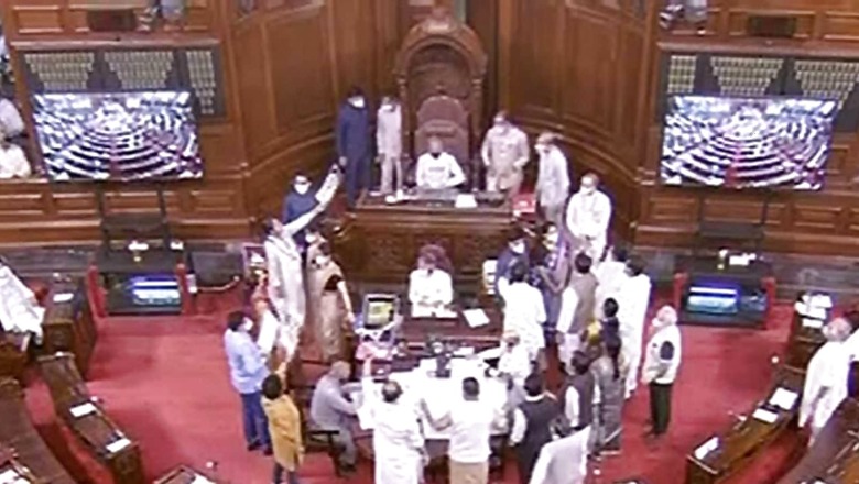 Lok Sabha, Rajya Sabha Proceedings Adjourned for the Day Amid Ruckus by Oppn