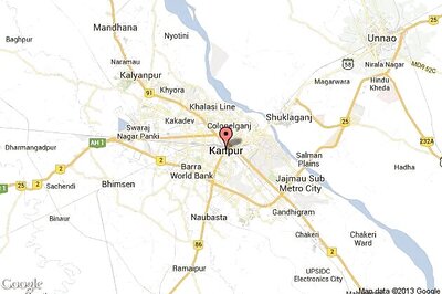 Five trucks and a JCB machine charred in fire due to short circuit