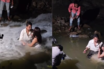 Peek-A-Boo Alert: Snake Photobombs Couple's Pre-wedding Shoot
