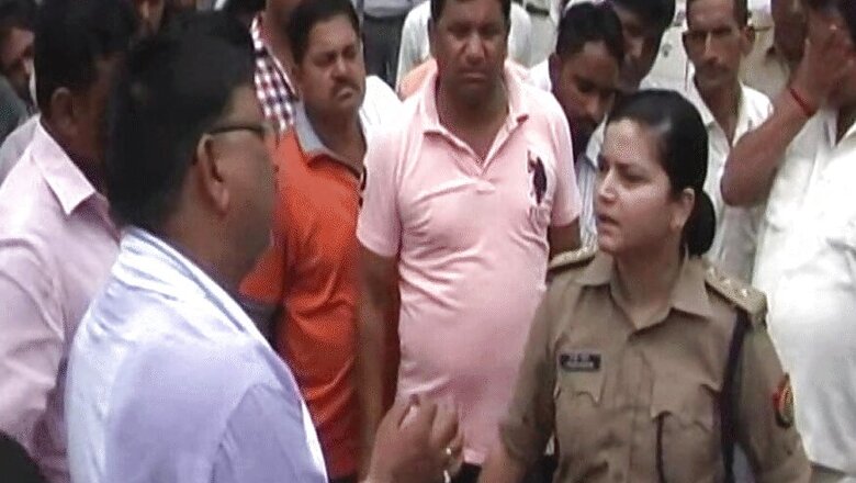 UP Woman Police Officer Stands up To Bullying by BJP Workers