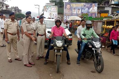 Over 30000 Motorcycle Riders Fined in Puducherry for Not Wearing Helmet - Traffic Police