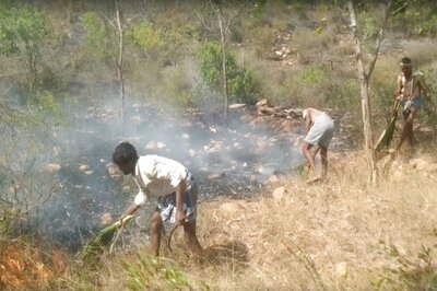 Huge Fire Breaks Out Near Nagarhole National Park And Tiger Reserve, 25 Acres of Forest Land Damaged