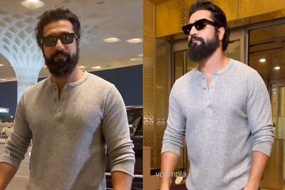 Vicky Kaushal Looks Cool in Comfy Casuals, Heads To New Delhi For Sam Bahadur Trailer Launch; Watch