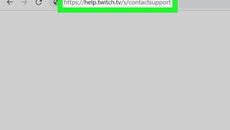 How to Contact Twitch