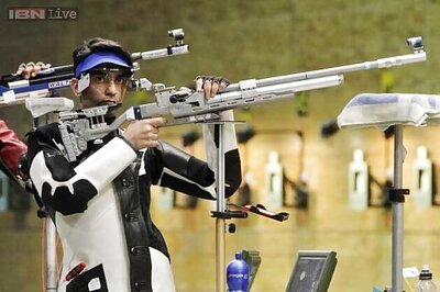 Abhinav Bindra claims third gold in Inter Shoot Tri series Shooting