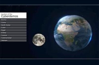 Virtual protest against nations that are