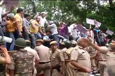 Double whammy for BJP: AAP guns for Irani as Congress continues to target Sushma and Raje