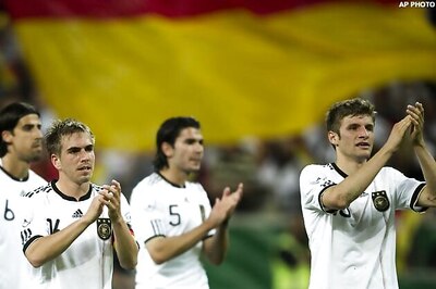 Germany back home after third place