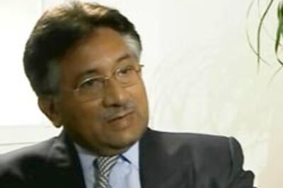 Musharraf chills out on first day out of office
