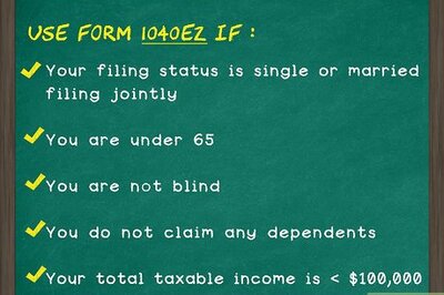 How to Fill Out a US 1040EZ Tax Return