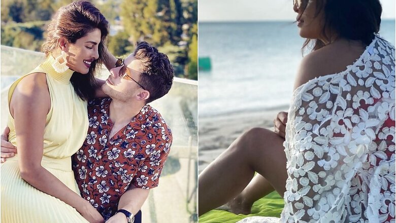 Nick Jonas Shares Priyanka Chopra's Pic as She Enjoys Sunny Day on Beach: Few of My Favourite Things