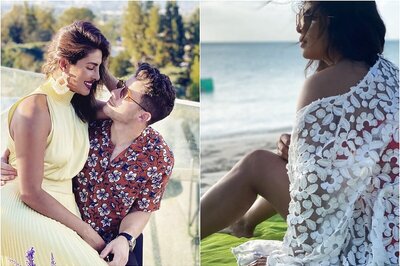 Nick Jonas Shares Priyanka Chopra's Pic as She Enjoys Sunny Day on Beach: Few of My Favourite Things