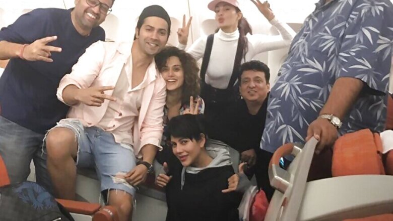 Judwaa 2 Team Wraps Up the Shoot; Taapsee Pannu Shares a Fun Picture