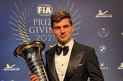 Max Verstappen Gets His Hands on His Maiden F1 Trophy, Says 'My Life Goal Achieved'
