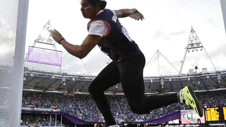 Krishna Poonia finishes 7th in discus throw