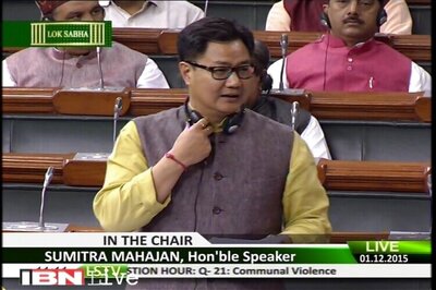 War of words continue in Parliament over intolerance issue