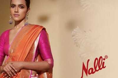 'Mourning Look?': South Indian Brand Nalli Silks Slammed For Recent Ad Featuring Model Without 'Bindi'