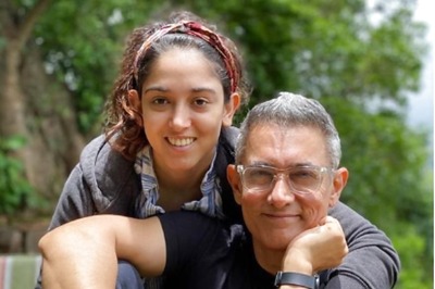 Aamir Khan's Lockdown Look Flaunting Grey Hair Floors Fans, See Pic with Daughter Ira