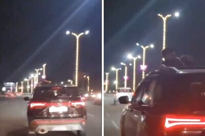 Watch: Couple's Bizarre Romance Stunt Triggers Road Safety Concerns