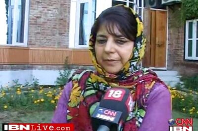 Shopian killings: Police detain PDP chief Mehbooba Mufti in Pulwama
