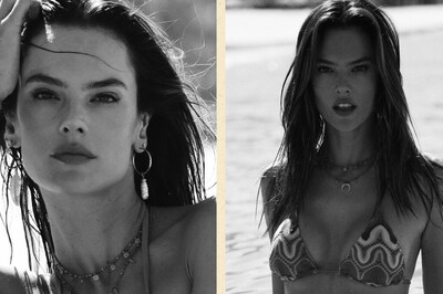 Supermodel Alessandra Ambrosio Turns Up The Heat In Beachside Bikini Photoshoot; See Pics