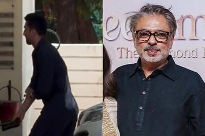 Ranbir Kapoor Takes a Break From Ramayana Shoot, Meets Sanjay Leela Bhansali For Love and War; Watch