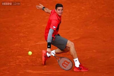 Milos Raonic beats Marcel Granollers to reach French Open quarters