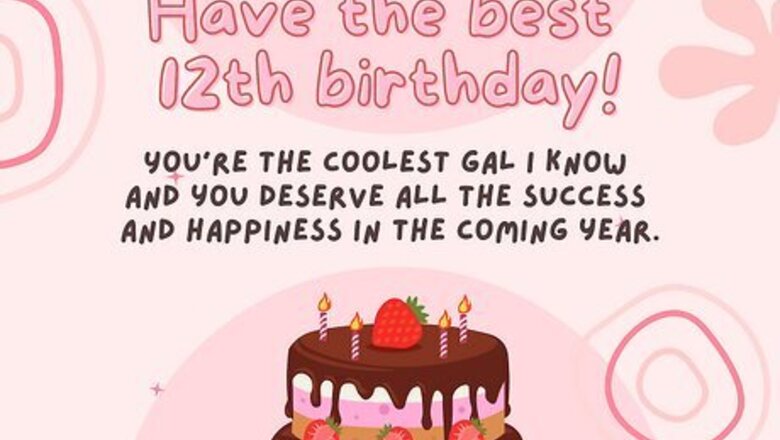 160+ Funny & Heartfelt “Happy 12th Birthday Wishes” for Boys and Girls