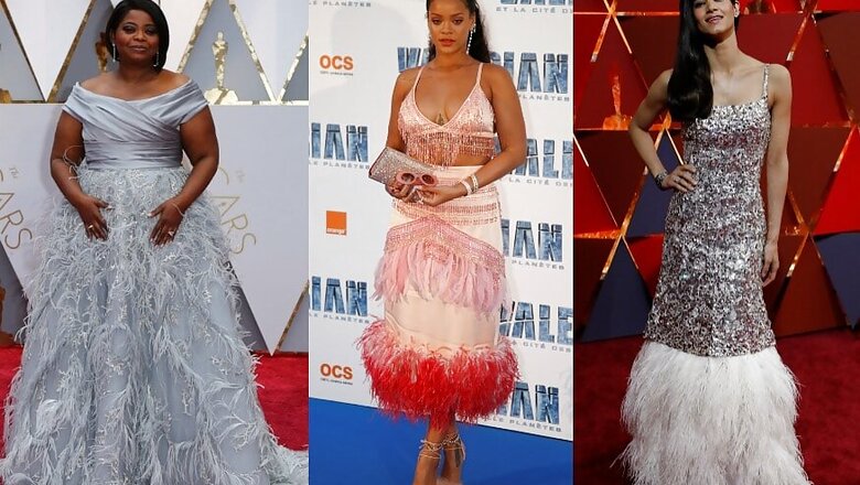 Here's How Celebrities Are Embracing The 'Feather' Trend