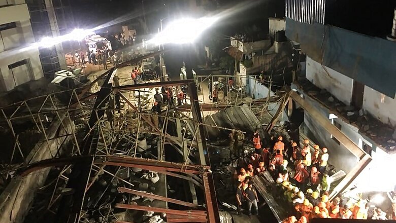 1 Killed, 17 Injured as Scaffolding of Under-construction Building Collapses in Chennai