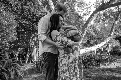 Meghan Markle, Prince Harry Pose for Adorable Pic with Archie Post Explosive Oprah Interview