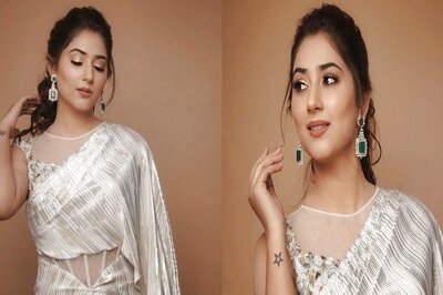 Style Inspo Alert: Check Out Disha Parmar’s Unique Saree-gown