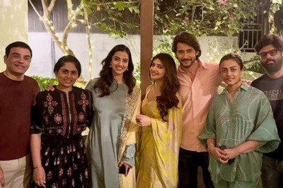 Inside Mahesh Babu’s Makar Sankranti Celebrations With Guntur Kaaram Team And Family