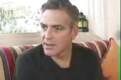 George Clooney in Delhi, visits South Block