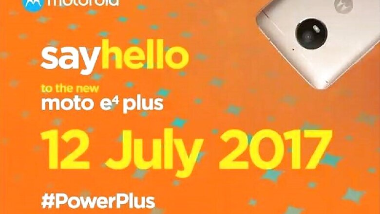 Moto E4 Plus Launch Live: The 5,000 mAh Battery Smartphone