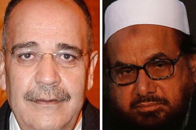 Palestinian Ambassador to Pakistan Waleed Abu Ali Shares Stage With Hafiz Saeed