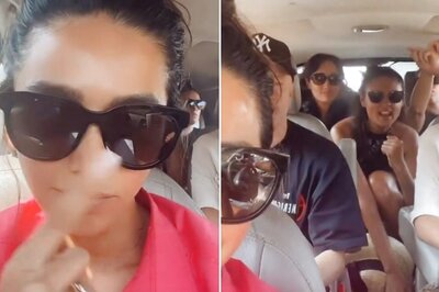 New Bride Shibani Dandekar Gets Grooving with Friends in the Car a Day Post Wedding with Farhan Akhtar