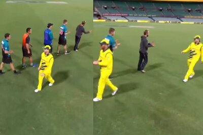 AustraliaVsNewZealand: Teams Awkwardly Shrugs Off Post-Match Handshake over Coronavirus Fears