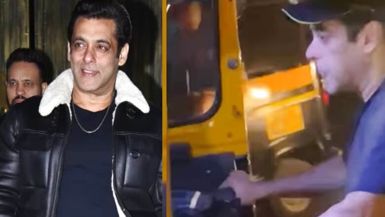 Salman Khan Driving Auto Rickshaw Around Panvel in This Viral Video Leaves Internet ROFL