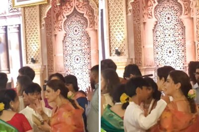 Watch: Kajol Visits Durga Puja Pandal With Son Yug, Seeks Blessings