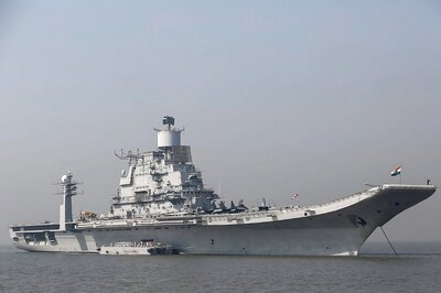 India Deploys Aircraft Carrier INS Vikramaditya in Arabian Sea as China & Pakistan Hold Naval Drill