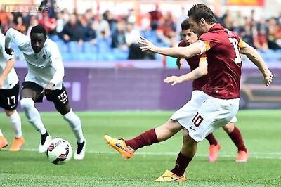 Roma draw 1-1 at home to struggling Atalanta in Serie A