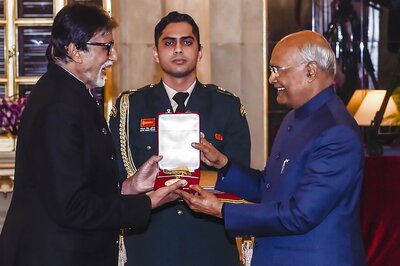 Abhishek Shares Adorable Post on Amitabh Bachchan Receiving Dadasaheb Phalke Award