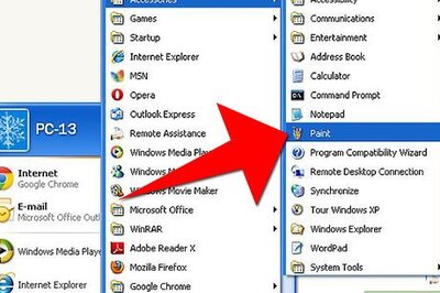 How to Draw a Flower in Microsoft Paint