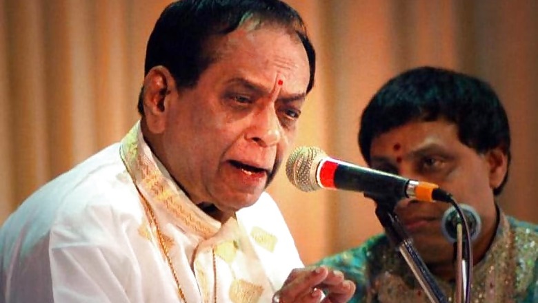 Veteran Carnatic Musician M Balamuralikrishna Passes Away