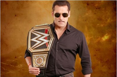 Salman Khan Presented with Custom Made WWE Championship Ahead of Dabangg 3 Release