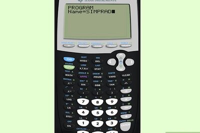 How to Make a Simple Program to Simplify Radicals on a TI 84