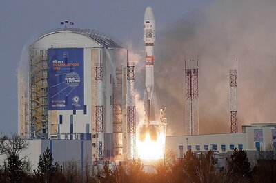 Russian Cargo Ship Docks at International Space Station