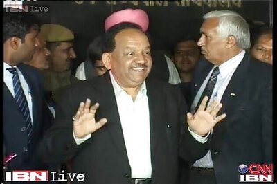 New Health Minister Harsh Vardhan promises transparency, e-governance